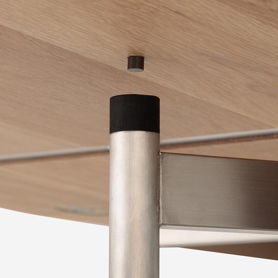 OLU Oval Extendable Dining Table Oak