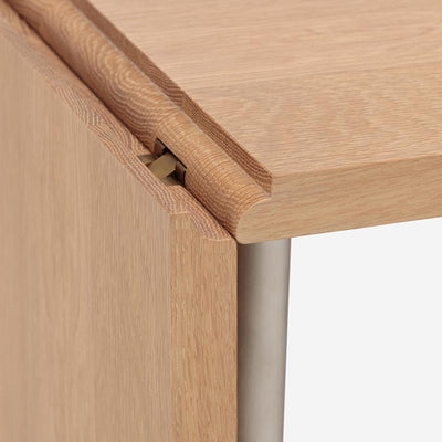 OLU Oval Extendable Dining Table Oak