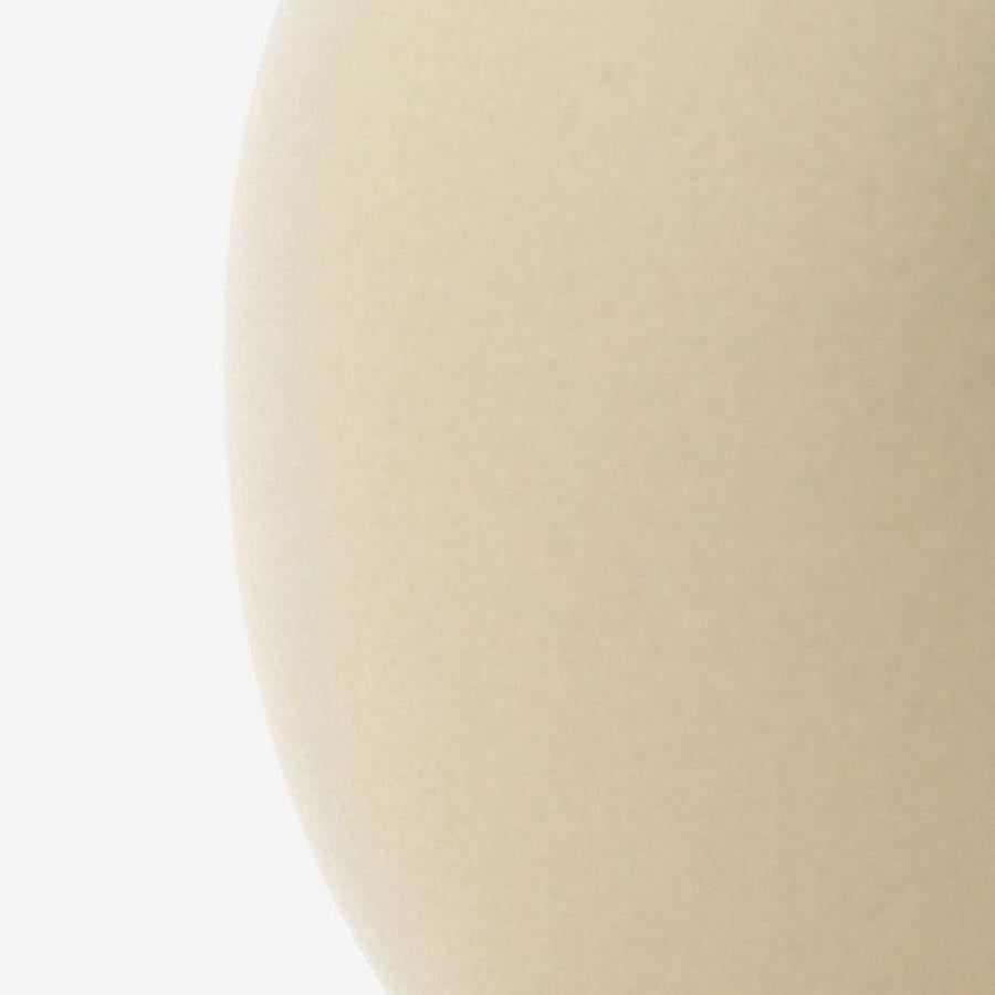 Beige Ceramic Sphere Flower Vase