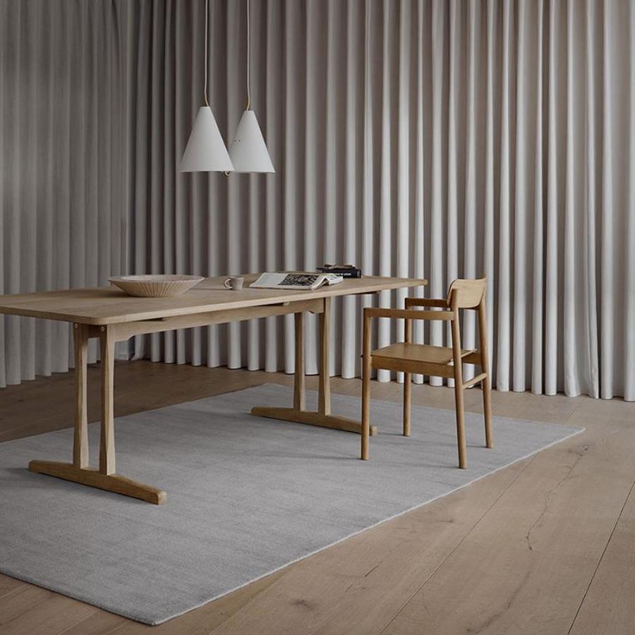 Loke Rug 170x240cm Light Grey