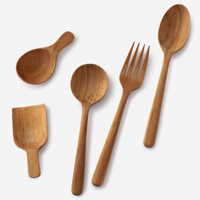 Wood Dessert Fork