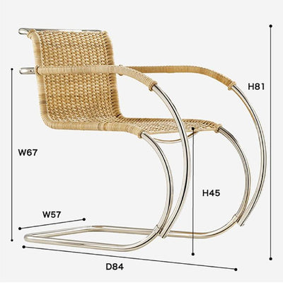 D42 Cane Armchair