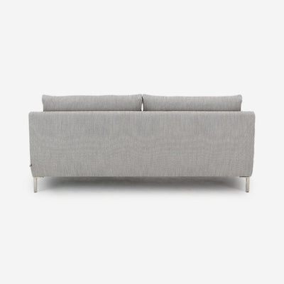 Streamline 2 Seater Leather Sofa Black