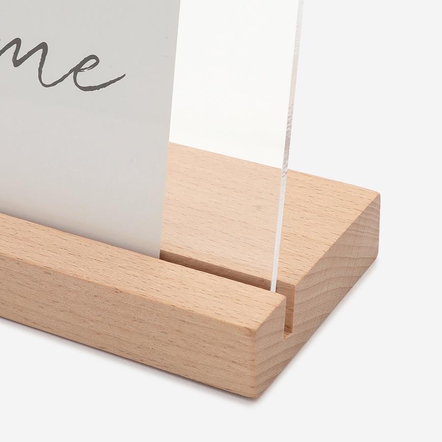 Acrylic Double Photo Frame 4x6