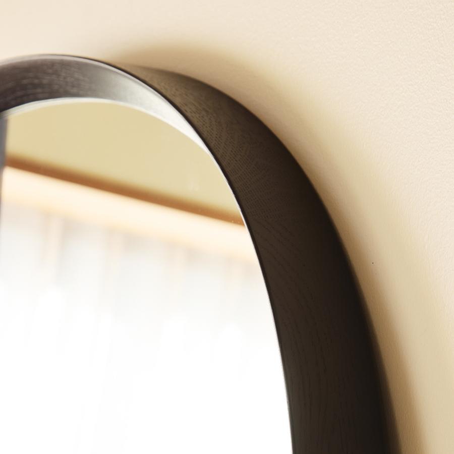 Rhythm Wood Floor Mirror