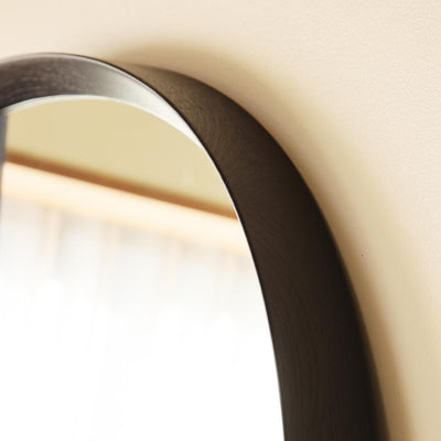 Rhythm Wood Floor Mirror