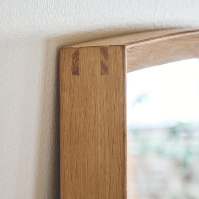 Rhythm Wood Floor Mirror