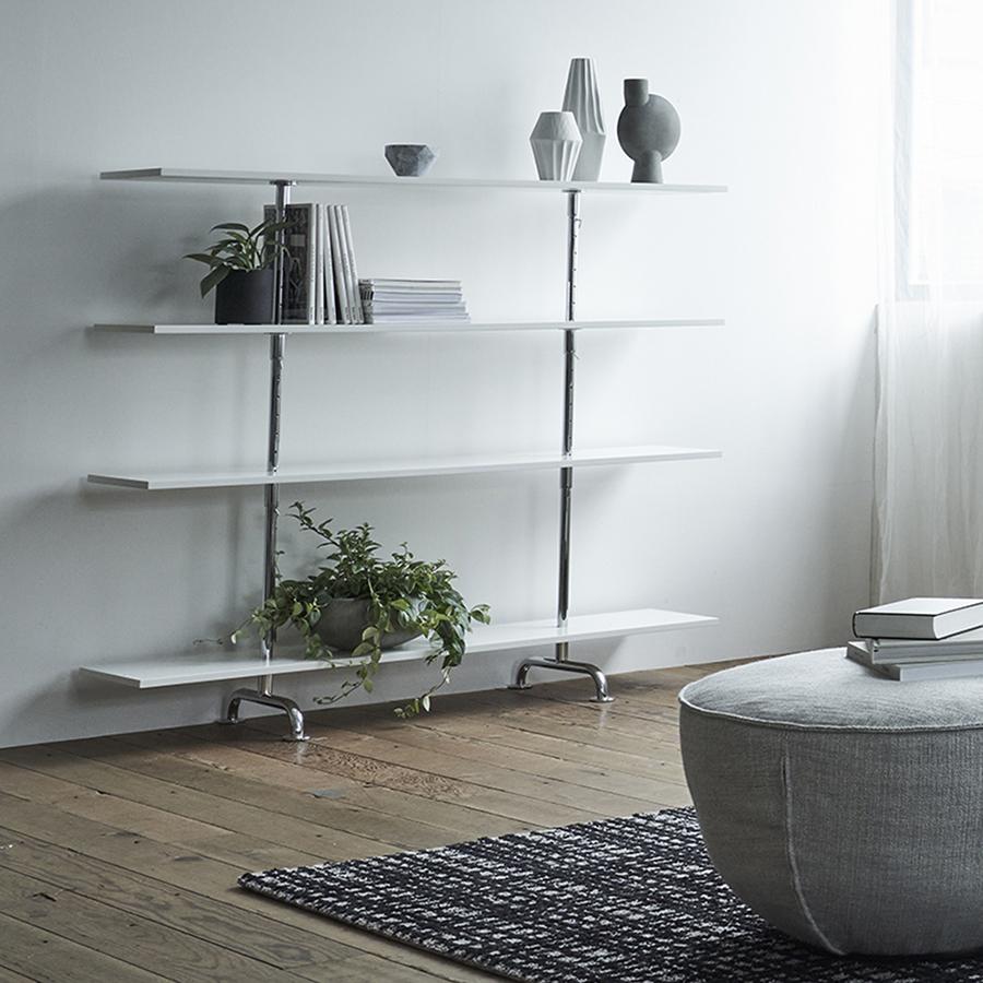 S44 Book Shelf White
