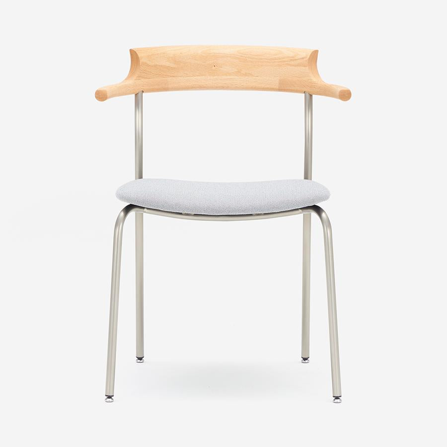 SOUP Dining Chair Oak & Chrome