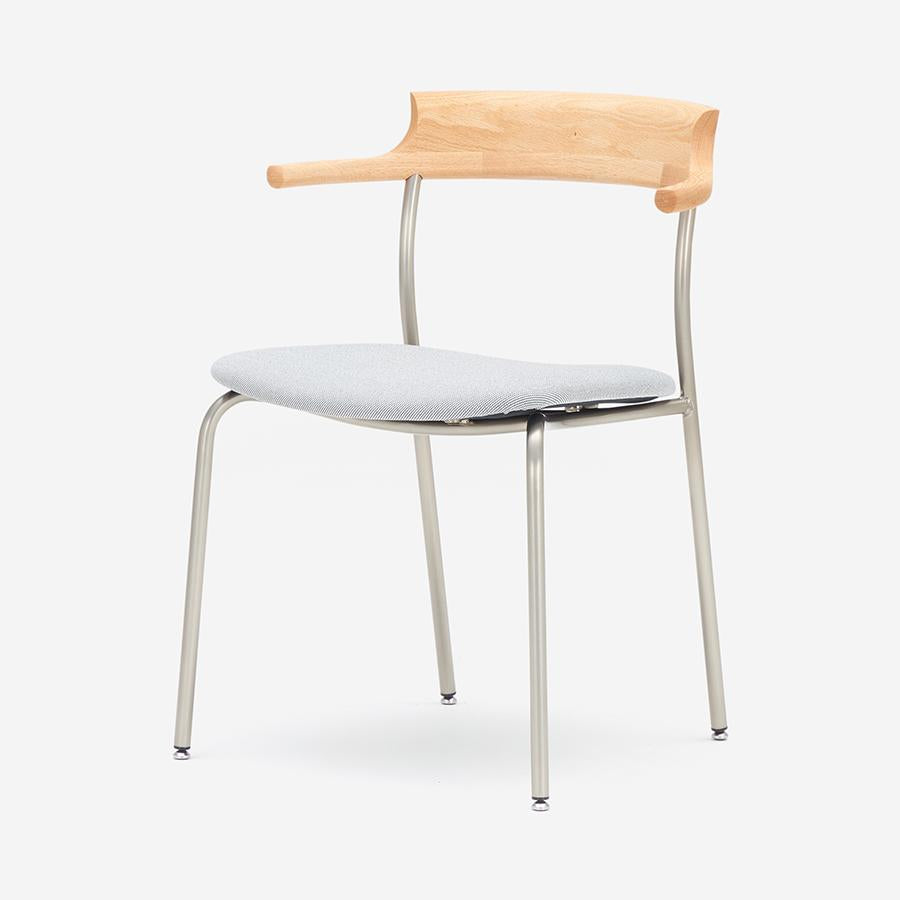 SOUP Dining Chair Oak & Chrome