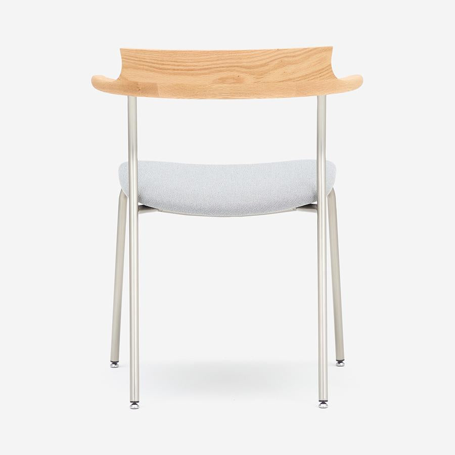 SOUP Dining Chair Oak & Chrome