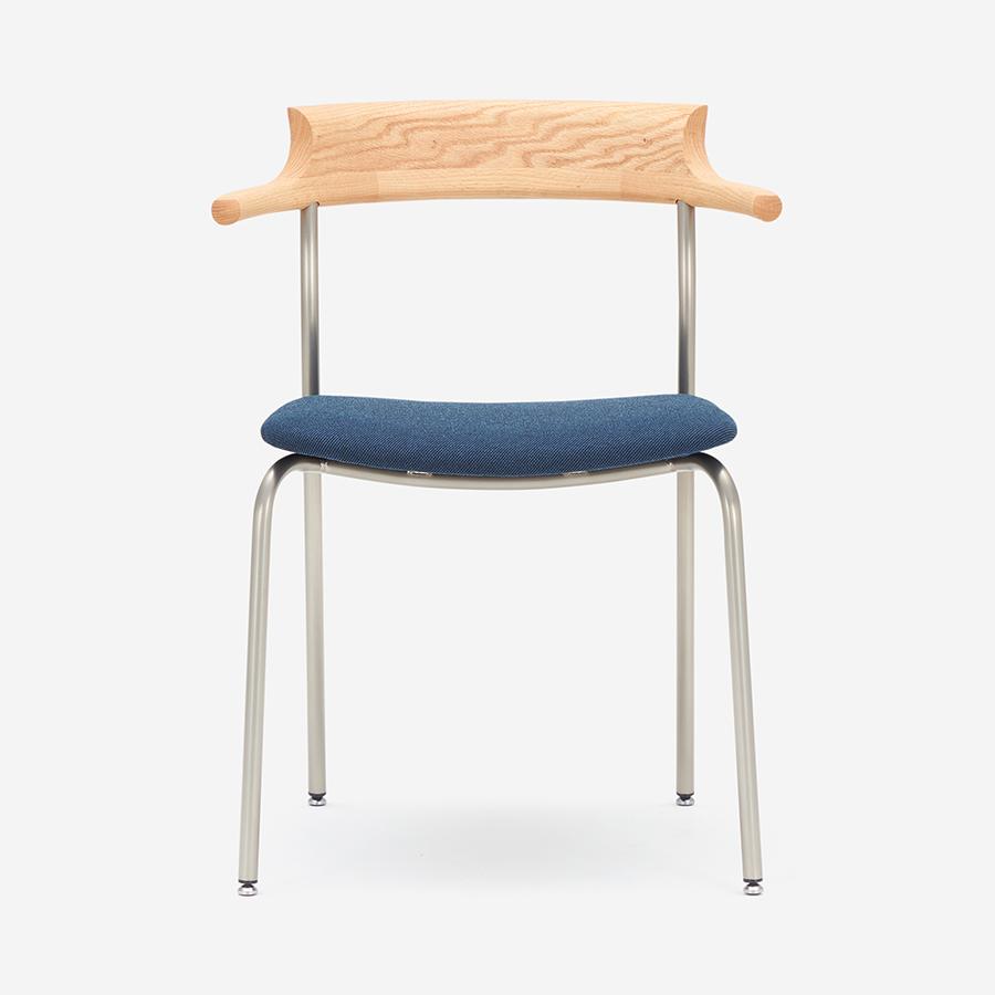 SOUP Dining Chair Oak & Chrome