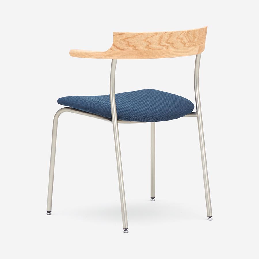 SOUP Dining Chair Oak & Chrome