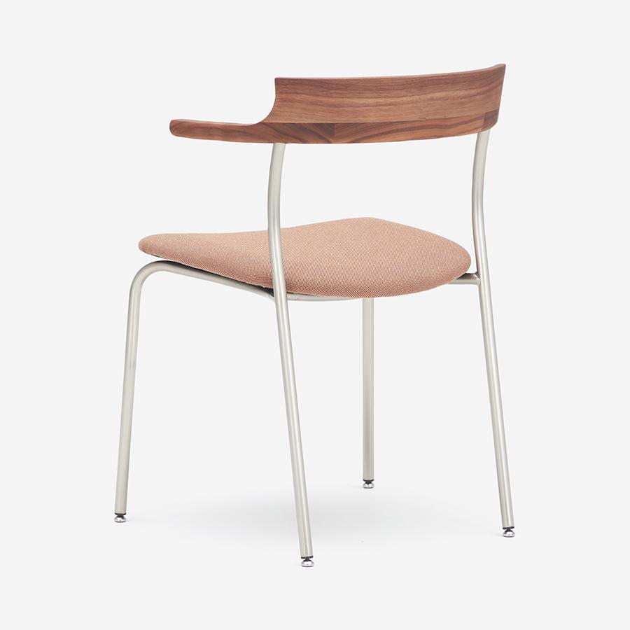 SOUP Dining Chair Oak & Chrome