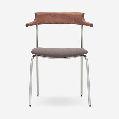 SOUP Dining Chair Oak & Chrome