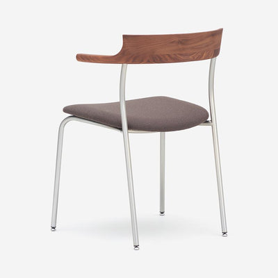 SOUP Dining Chair Oak & Chrome