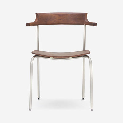 SOUP Dining Chair Oak & Chrome
