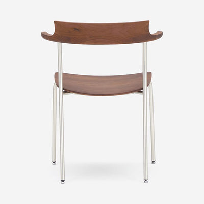 SOUP Dining Chair Oak & Chrome
