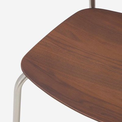 SOUP Dining Chair Oak & Chrome