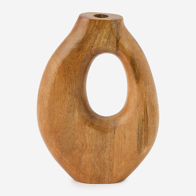 Brown Mango Wood Sculptural Object Large