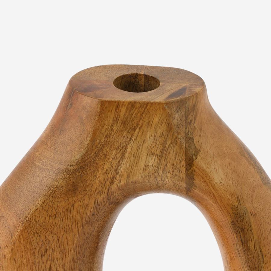 Brown Mango Wood Sculptural Object Large