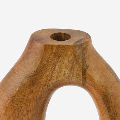 Brown Mango Wood Sculptural Object Large