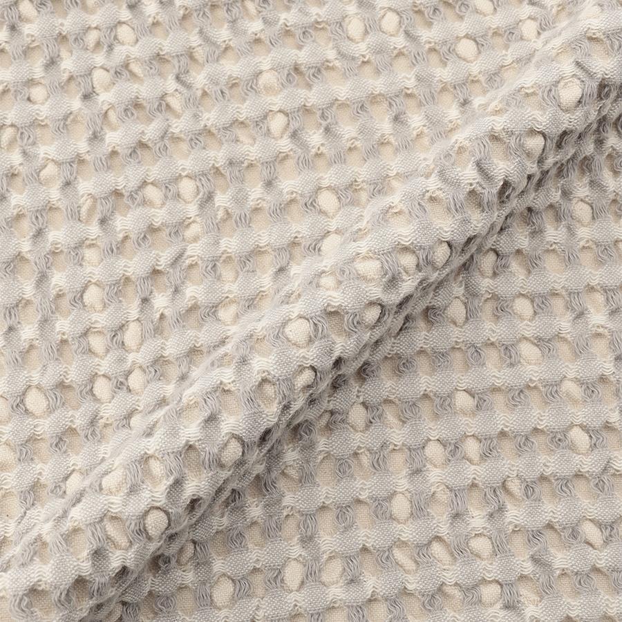 Jensen Jacquard Woven Throw Light Grey