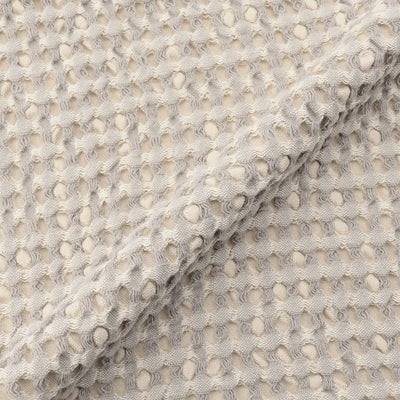 Jensen Jacquard Woven Throw Light Grey