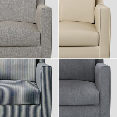 Flat Cushion Cover 50cm Dark Grey