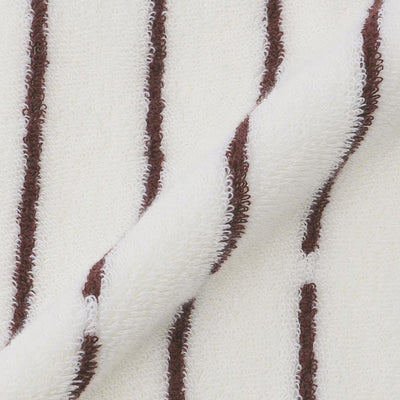 Kuvio Bath Towel White & Red