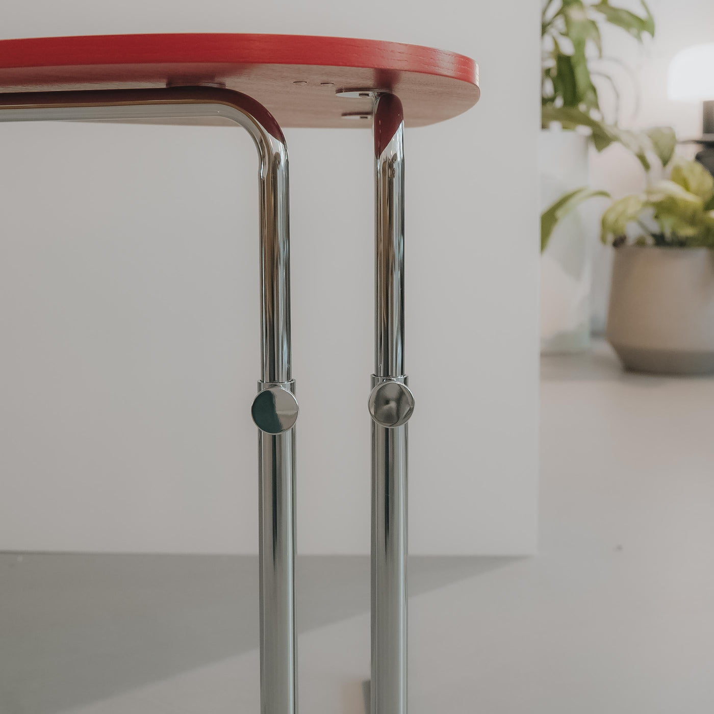 K22 Side Table Red Stain Ash