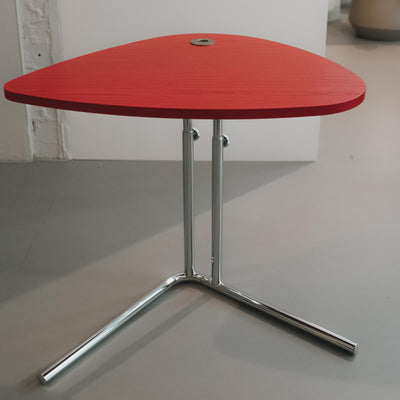 K22 Side Table Red Stain Ash